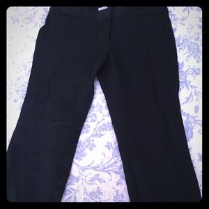 2019 SALE Black Ann Taylor Loft Capris 6petite